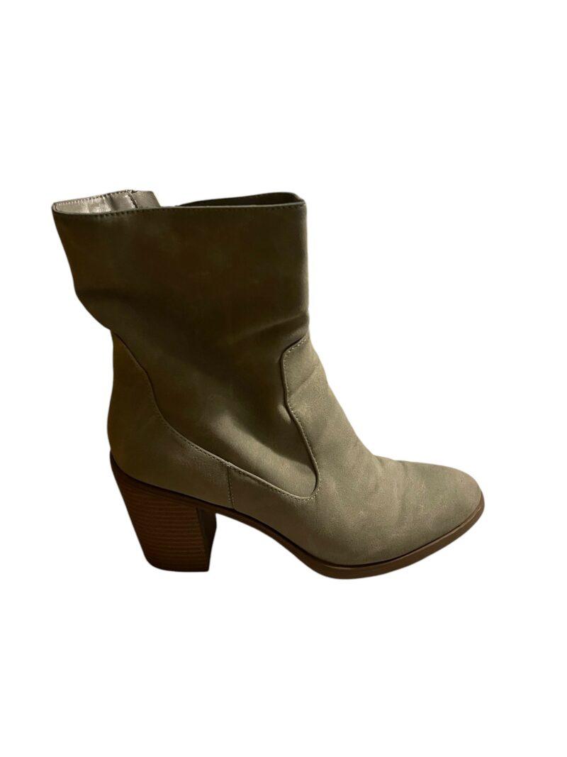 Addison Mid- Ankle Bootie -Gray